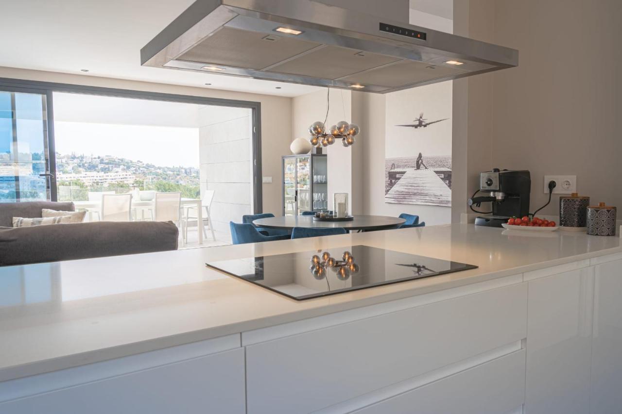 Ferienwohnung Magnificent Frontline Golf Penthouse In Navigolf La Cala De Mijas Exterior foto